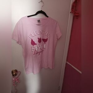 Women's Fowl Language Graphic Tshirt